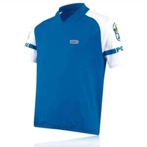 NEW LOUIS GARNEAU junior police cycling jersey in blue